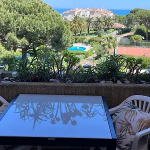 Appartamento Secured Parc Velusine With Private Parking, Terrace, Pools And Tennis Courts., Antibes
